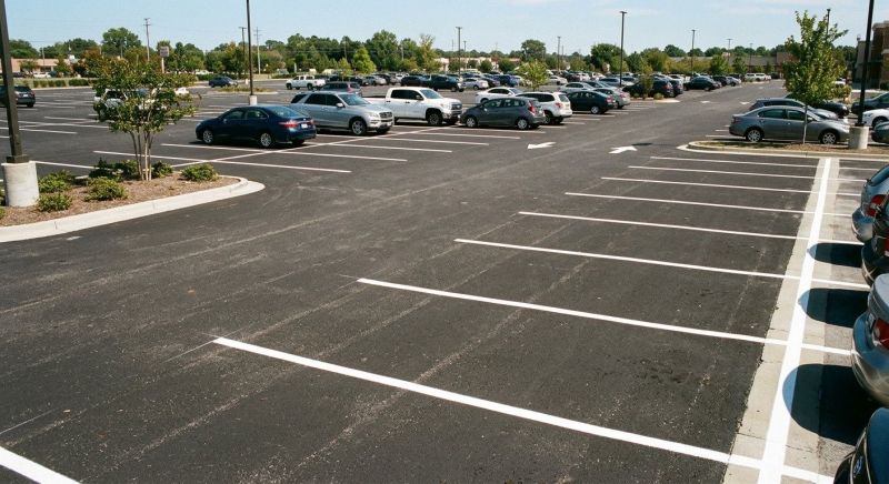 Church Parking Lot Striping in Palm Springs, CA
