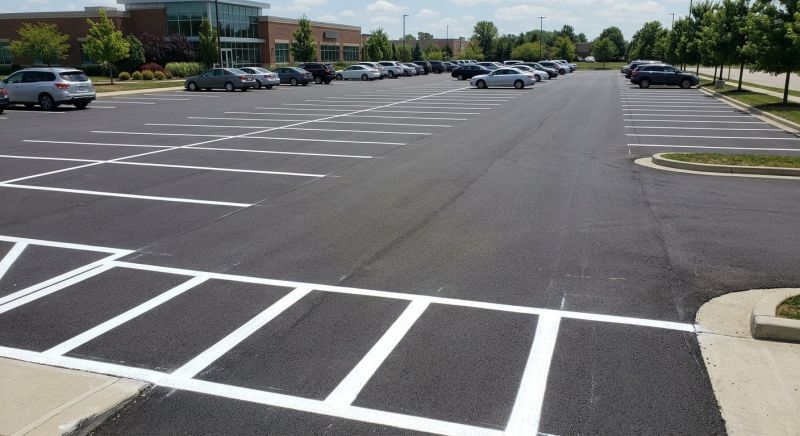 Asphalt Striping in Los Angeles, CA