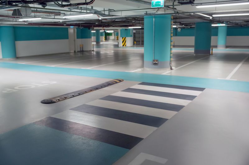 Concrete Parking Lot Striping in Orange County, CA