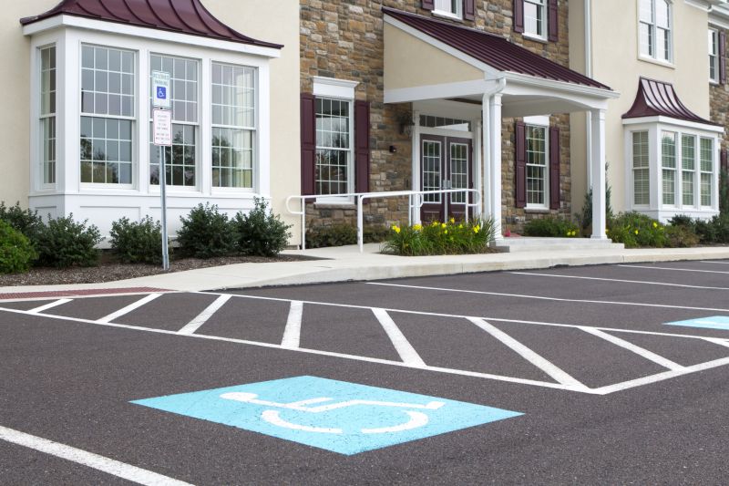 Disability Parking Marking in Palm Springs, CA