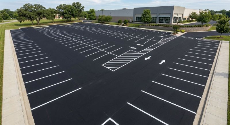 Parking Area Striping in Orange County, CA