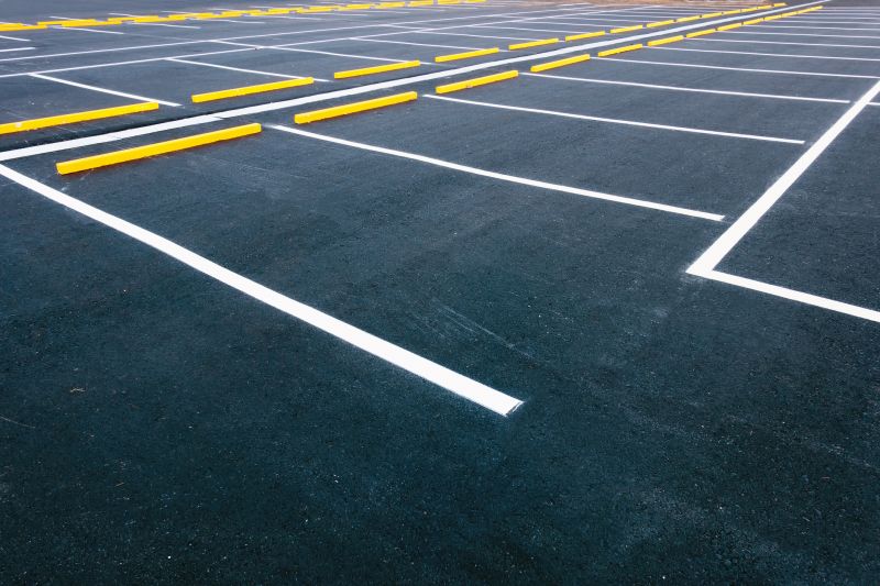 Parking Space Marking in Katy, TX