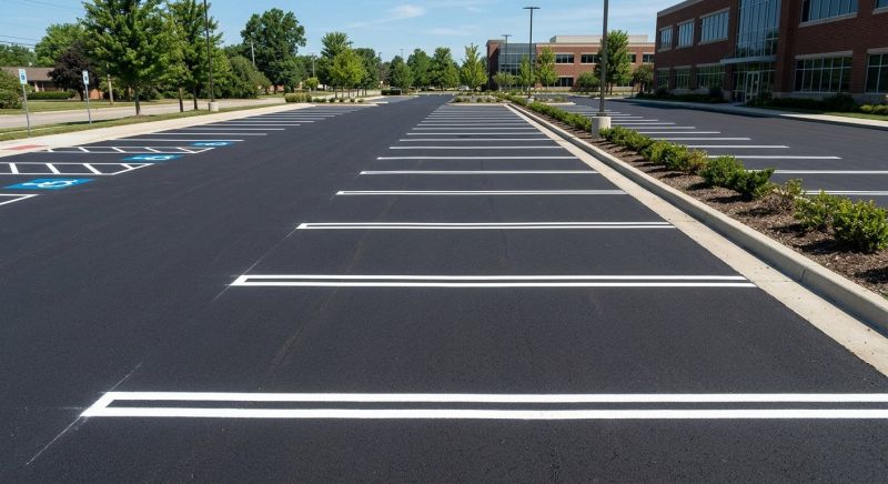 Parking Space Marking in Los Angeles, CA