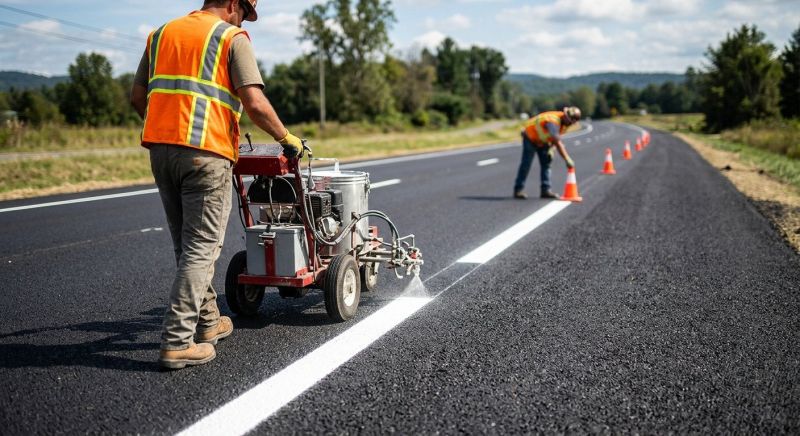 Pavement Striping Service in Orange County, CA